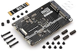 Pimoroni NVMe Base Duo Speichererweiterung für Raspberry Pi 5, 2X M-Key Slot, PCIe Gen 2 Switch