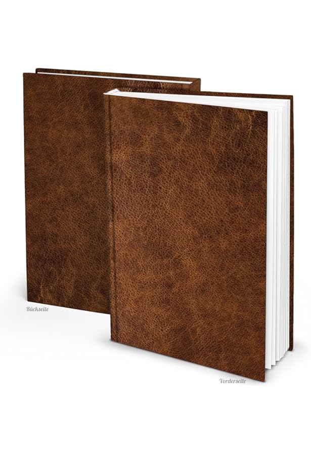 Logbuch-Verlag XXL Notebook Guest Book Recipe Book Blank White