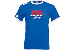 JUKO Suzuki GSX Racing Ringer T Shirt GSXR Motorsport Motorcycle