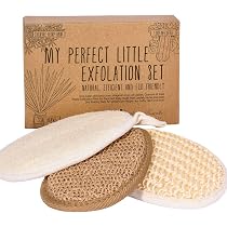 Bad-Duschhandschuh Aus Jute – Doppelseitiges Peeling Für Körper, Umweltfreundlich, Maschinenwaschbar