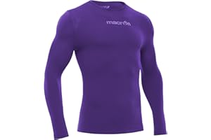 Macron Camiseta de Compresión de Manga Larga Performance Shirt Hombre