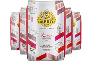Colichef Farine Caputo Cuoco Type 00/5Kg (pack 5 x 1 Kg) - Caputo, la farine N°1 en Italie !