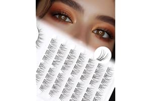 ‎SILIGLI Wimpern Cluster Lashes Mixed 10-13mm Wimpern Extensions D Curl Lash Clusters Einzelne Wimpern Vorgefertigte Linke Und Rechte Lashes Natural DIY-Wimpern Lash Extensions 8 Paar Siligli