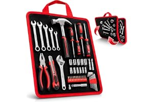 Randen Magnetic Tool Holder Mat,Flexible Double-Sided Magnetic Organizer | for Screws, Nuts, Bolts, Sockets, Drill Bits & Hand Tools, Workshop Garage Tool Storage for Mechanics, DIY & Repairs