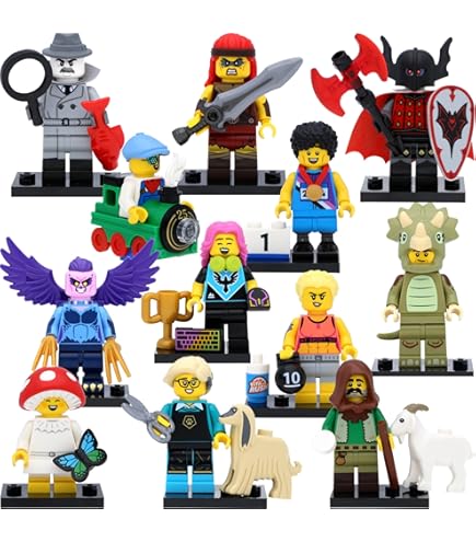 Mini figurka Lego seria 19 #14 71025 Fox Suite Guy : Amazon