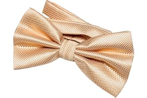 DonDon Pajarita para hombre de 12 x 6 cm ajustable y lista para usar