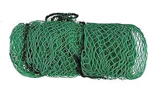 Rylod 10 x 10Ft Golf Practice Net, Impact Mesh Netting Rope Border Sports Barrier Training Mesh Netting Sports Netting Golf Hitting Net Golf Ball Barrier Target Hitting Nets for Indoor Outdoor, Green