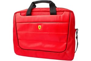 Ferrari FECB15RE Scuderia Computer Bag 38.1 cm (15 Inches) Red/Black