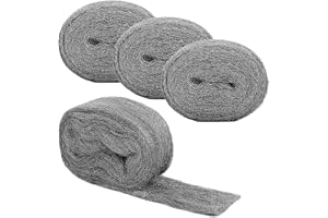 4 rullar stålull mot möss 2 m x 7 cm, 0 musskydd stålull fin