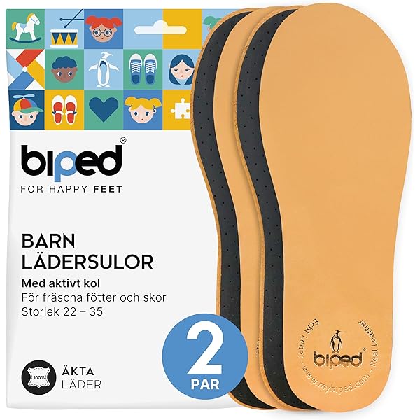 Biped 2 Par Barfota Barnsulor - Med En Subtil Fru00e4sch Doft Biped 2 Par Barfota Barnsulor - Med En Subtil Fru00e4sch Doft