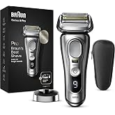 Braun Series 9 Pro Premium erkek tıraş makinesi, 4+1 tıraş başlığı, elektrikli tıraş makinesi ve ProLift d&uuml;zeltici, şarj ista