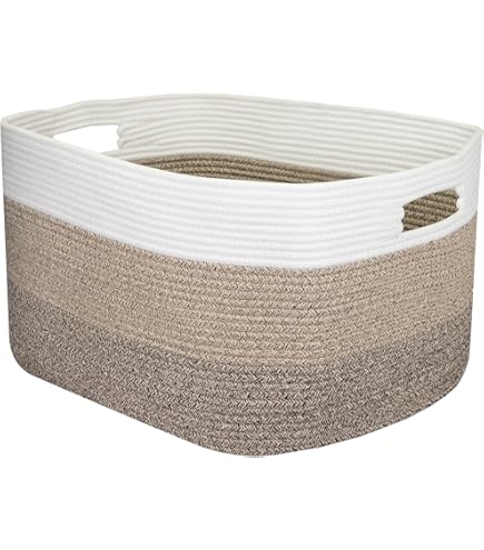 Panier De Rangement Rectangulaire En Tissu Pour Jouets