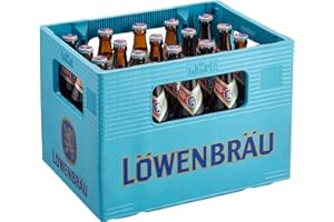 ‎LÖWENBRÄU Löwenbräu Hell Alkoholfrei, MEHRWEG im Kasten, Helles Bier (20 x 0.5 l)