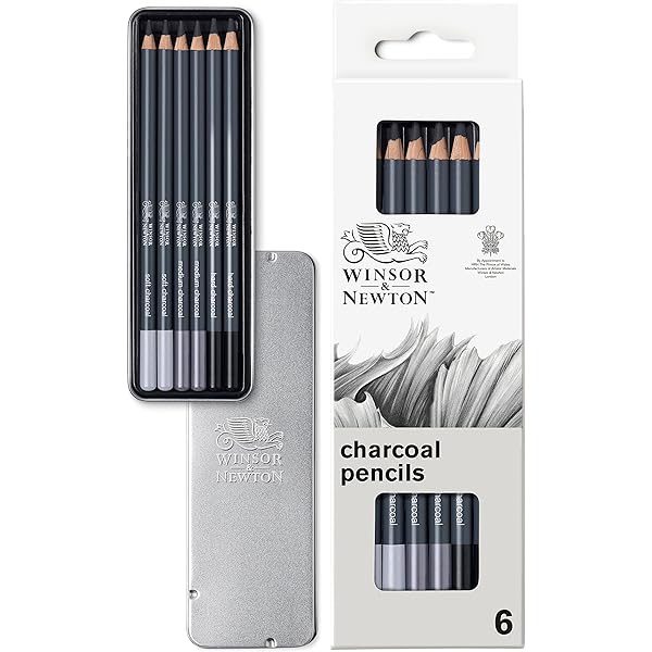 Faber-Castell Set Schizzi A Carboncino Goldfaber - 8 Pezzi Con Matite, Temperino E Gomme Per Disegno Artistico - Foto 5
