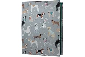 Trimits Exclusiva alfombrilla 4 en 1, alfombrilla de corte, antideslizante, alfombrilla de planchado, hoja de marcado de patrones, tapete acolchado, perros, 30 x 24 cm