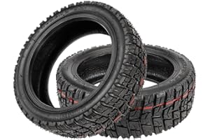 DXHBC Dexian 10x2.75-6.5 Pneus sans Chambre à Air pour Trottinettes Électriques, Pneu en ​Caoutchouc de 10 Pouces Anti Dérapant Pneu de Remplacement (2 PCS)