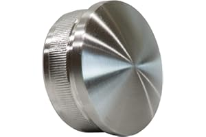 STAHLIGATOR Embout de tube en inox V2A AISI 304 Forme bombée 42,4 x 2 mm