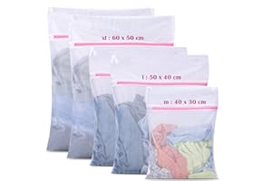 DOBIGER Wäschenetz Groß für Waschmaschine, Wäschebeutel Waschmaschine, Laundry Bag, Wäschesack für Waschmaschine für Gardinen, Mäntel, Plüschtiere (2xl+2l+1m)