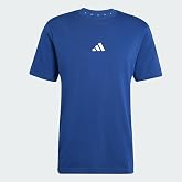 Adidas Men's Essential Three Stripes Single Jersey tee