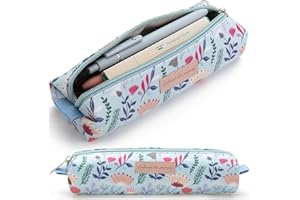 Mr. Pen- Cute Pencil Case Pouch, Multipurpose Canvas Bible Pencil Pouch, Smooth Zipper, Premium Material, Neat Stitches, Ideal for Stationery, Cosmetics, Electronics, School, Office, Travel