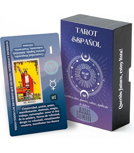 Jeu De Tarot Prisma Visions - 78 Cartes Divinatoires | Sac Flanelle + Nappe | Parfait Débutants