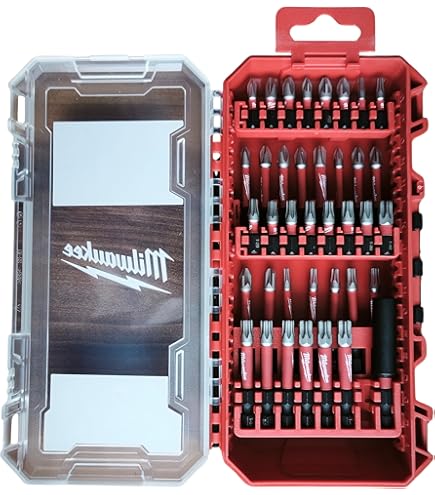 Milwaukee shockwave schroefbits 39-delig met zaklamp