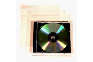 UNBRANDED CD Jewel Case Wraps Pack 200