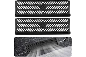 Tesla Model Y Zubehör, StarryTiger 2 Stk Entlüftungsabdeckung Luftstrom Entlüftungsgitter Schutzsatz Ersatz für Tesla Model Y 2023 2022 2021, Abdeckung der Lüftungsschlitze unter dem Sitz