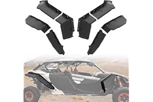 KATIMOTO Front & Rear XXL Wider Fender Flares Kit for Can Am Maverick X3 MAX All Models 2017-2022 Accessories