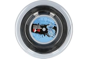 SUNGOOYUE Tennis Racquet String, 200m Polyester Tennis String Reel for Tennis Enthusiasts (1.30mm)