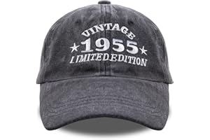 Belillpipi 30th/40th/50th-70th/80th Birthday Cap for Men/Women - Dad/Grandad Gift | 1945-1995 Cap, Cotton Baseball Cap