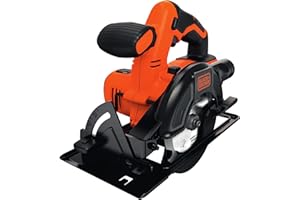 BLACK+DECKER, SEGA CIRCOLARE B&D 18 V. 140 MM A BATTERIA LITIO CORPO MACCHINA IN VALIGETTA. BDCCS18N-XJ