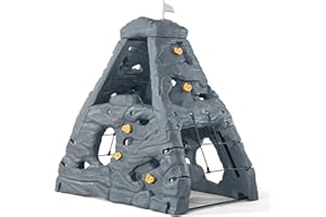 Step2 Climbing Rock Kiddimanjaro | Attrezzatura da Arrampicata in plastica | Giocattoli da Arrampicata per Giardino/Esterno