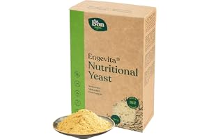 Engevita Nutritional Yeast Flakes with B12, B-Complex and Zinc - Vegan & Gluten-Free Cheese Alternative - Dairy-Free Nutritio