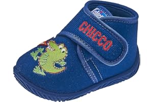 Chicco, Pantuflas Niño, Zapatillas para la Guardería y la Casa con Cierre Cómodo Ajustable, Designed in Italy