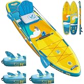 iTAOSTAR Billow 11'6" &times; 36" Koltuklu Ekstra Geniş K&uuml;rek Tahtası, Tek Noktadan Premium SUP Board Aksesuarları, Kişiye &Ouml;zel Pal
