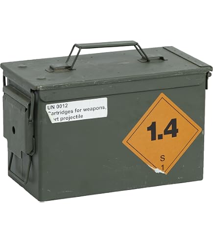 Caisse Munitions US Army En Acier 275 X 175 X 95 Mm - 70010