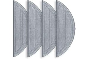 Rrochio 4 Paños para roborock Q10 S5, Accesorios Recambio para Robot Aspiradoras roborock Q10 S5+ Mopas de Fregona de Repuesto Originales Lavable