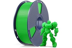 SUNLU PETG Filament 1.75 mm, Durabilidad y Flexibilidad Insuperables, Filamento PETG para Impresora 3D de alta Resistencia, Compatible con la Mayoría de Impresoras 3D FDM, Bobina de 1 kg, petg Verde