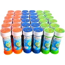 Kit Bulles De Savon Alldoro - Lot De 12 Flacons De 55ml Pour Enfants