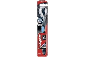 Colgate 360° aktivt kol tandborste, 6-pack (6 x stycken)