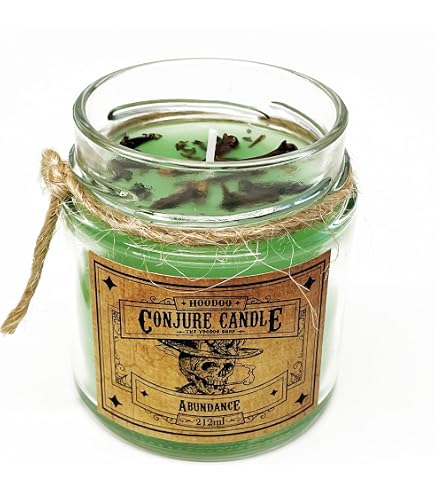 Voodoo Kerze 'Mann Weiß' – Hoodoo Conjure Candle Mit Anleitung, Zur Anziehung Eines Unbekannten Mannes