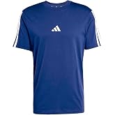 Adidas Essentials Three Stripes Single Jersey Tee T-Shirt Men (Pack of 1)