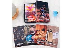 QCFQCF Time Oracle Cards Deck, Divine Timing Oracle Cards, Oracle Cards for Beginners, Answers to All Your Timing Related Questions