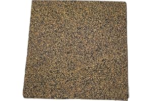 T & P SUPPLIES LTD Nitrile Bonded Cork Sheet, Gasket Material, Various Sizes, 3mm Thick (1, 3mm Thick - 200mm x 200mm)