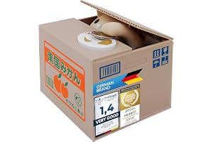 GOODS+GADGETS® Elektronisk Spargris med Katt - Itazura Mynt | Rolig katt-gadget från Japan – lägger du ett mynt drar katten i