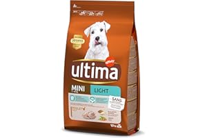 Ultima Croquettes pour Chien Adulte Spécial Mini Light 1,5 kg