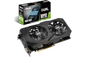 ASUS Dual Nvidia GeForce RTX 2060 6GB EVO Gaming Scheda Grafica, 6GB GDDR6 192-bit PCIE 4.0, GPU NVIDIA Ampere