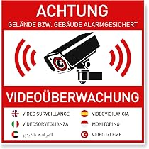 BIKE-label Diebstahlschutz-Aufkleber Set | 8 Stück GPS Tracking Warnschilder Für Fahrrad, Laptop & Mehr | Metallic-Optik