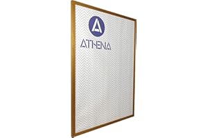 Athena Honey Oak Honey Thin Block Premium Wood Picture Frame 30" x 20" - 30 x 20 Frame - Photo Frame - 30x20 Frame Oak with Clear Styrene Sheet & Wall Mounted Hook – 20 x 30 Inches